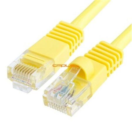 CMPLE RJ45 CAT5 CAT5E ETHERNET LAN NETWORK CABLE -75 FT Yellow 878-N